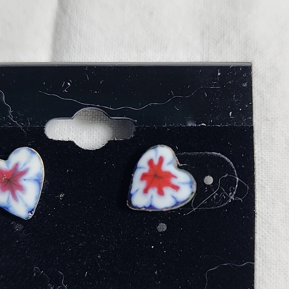 Vintage Heart‎ Shaped Earrings